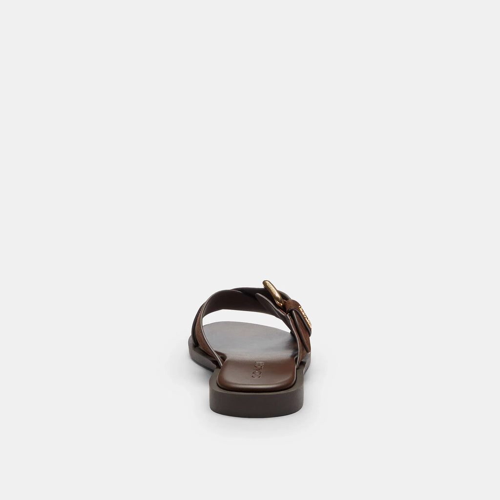 Coach Outlet Crisscross Buckle Sandal