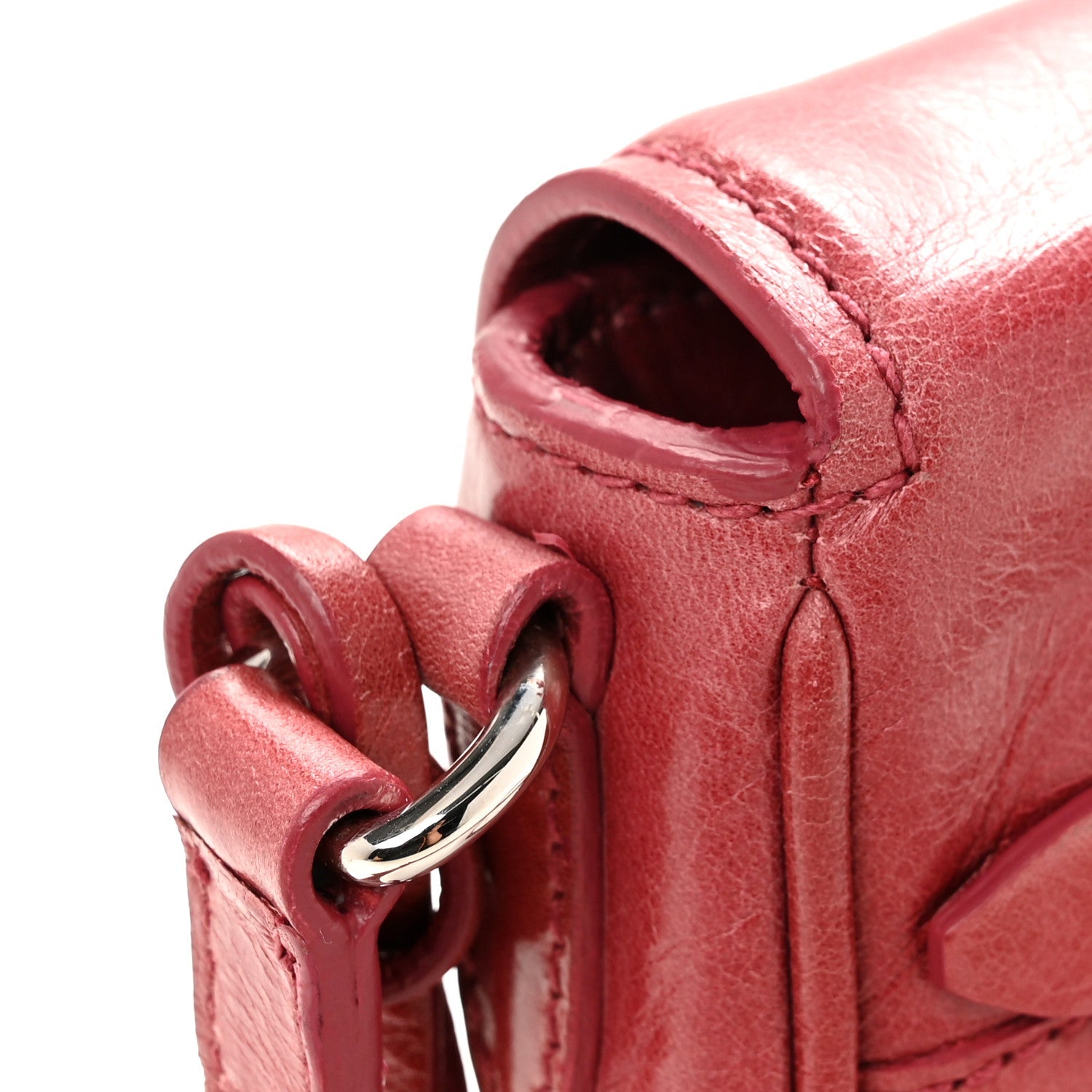 Vitello Shine Crossbody Bruyere