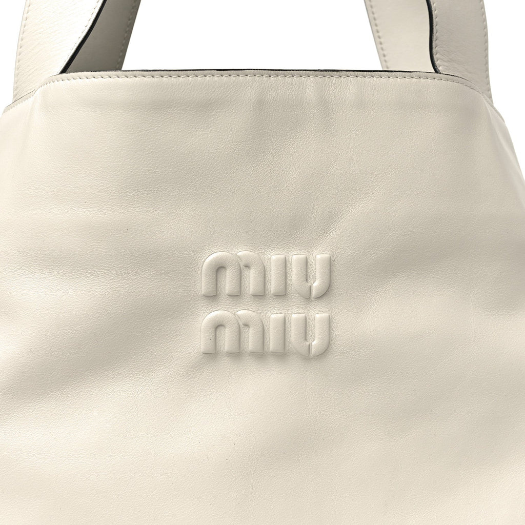 Soft Calf Hobo Bag White