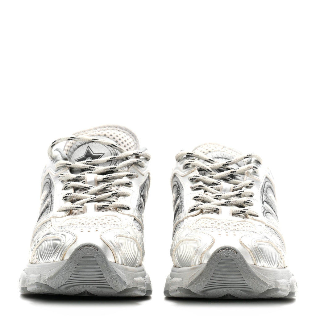 Technical Mesh Dior Chrono Sneakers 36 Silver