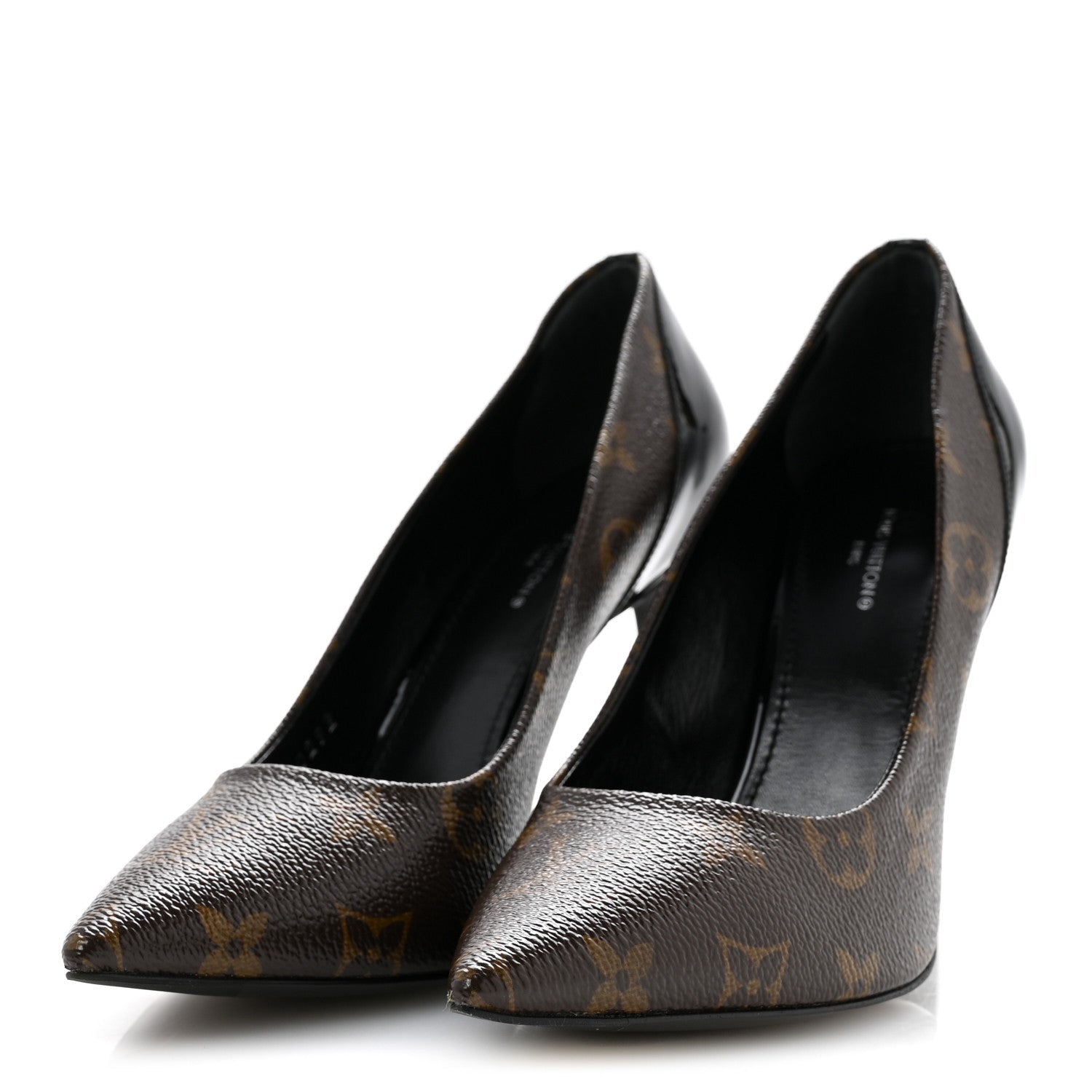 Monogram Cherie Pumps 38 Black