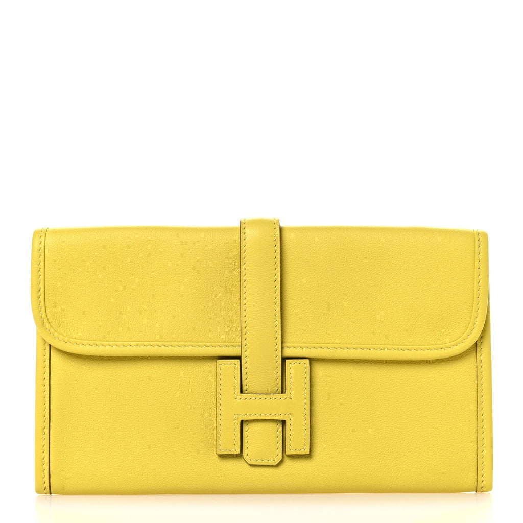 Swift Jige Duo Clutch Jaune De Naples