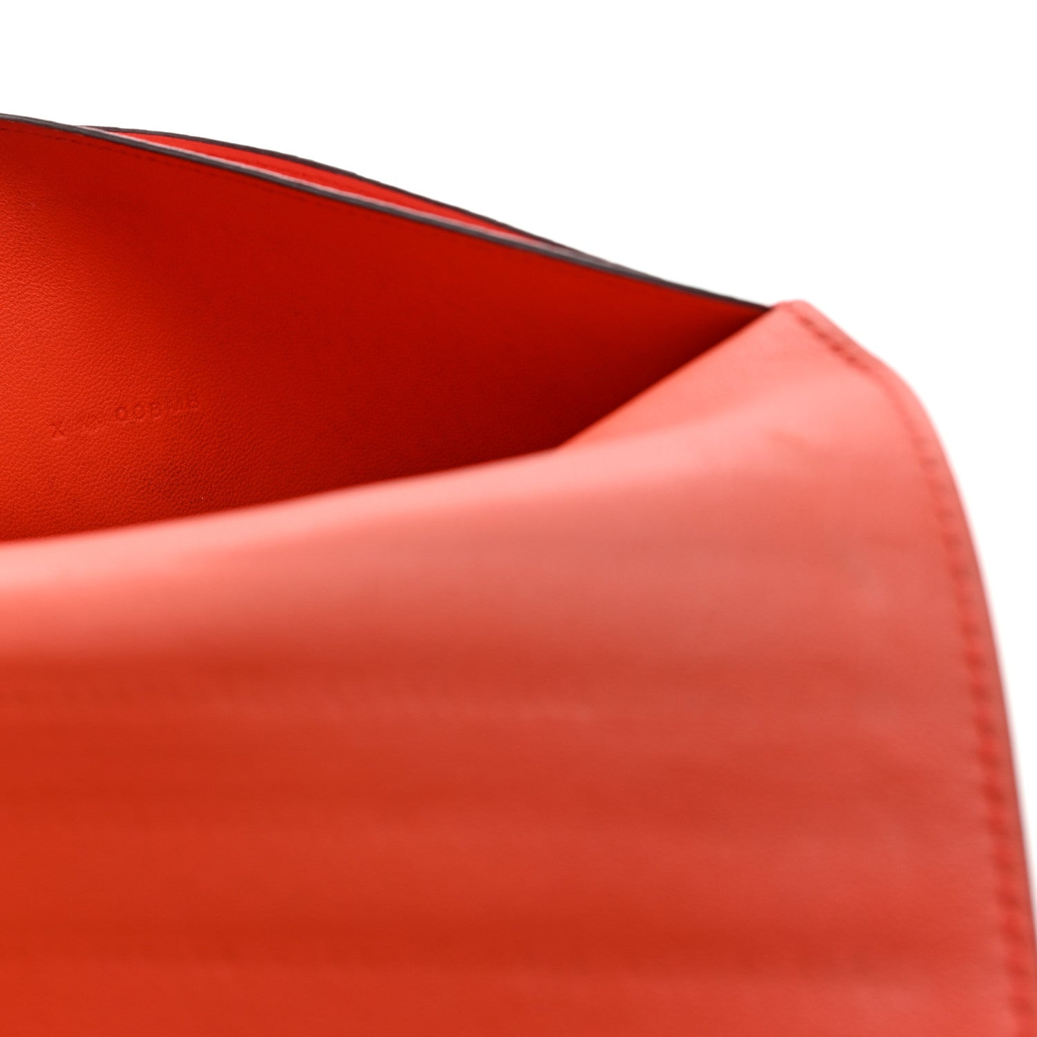 Togo Dogon Recto Verso Wallet Orange Poppy Rose Candy