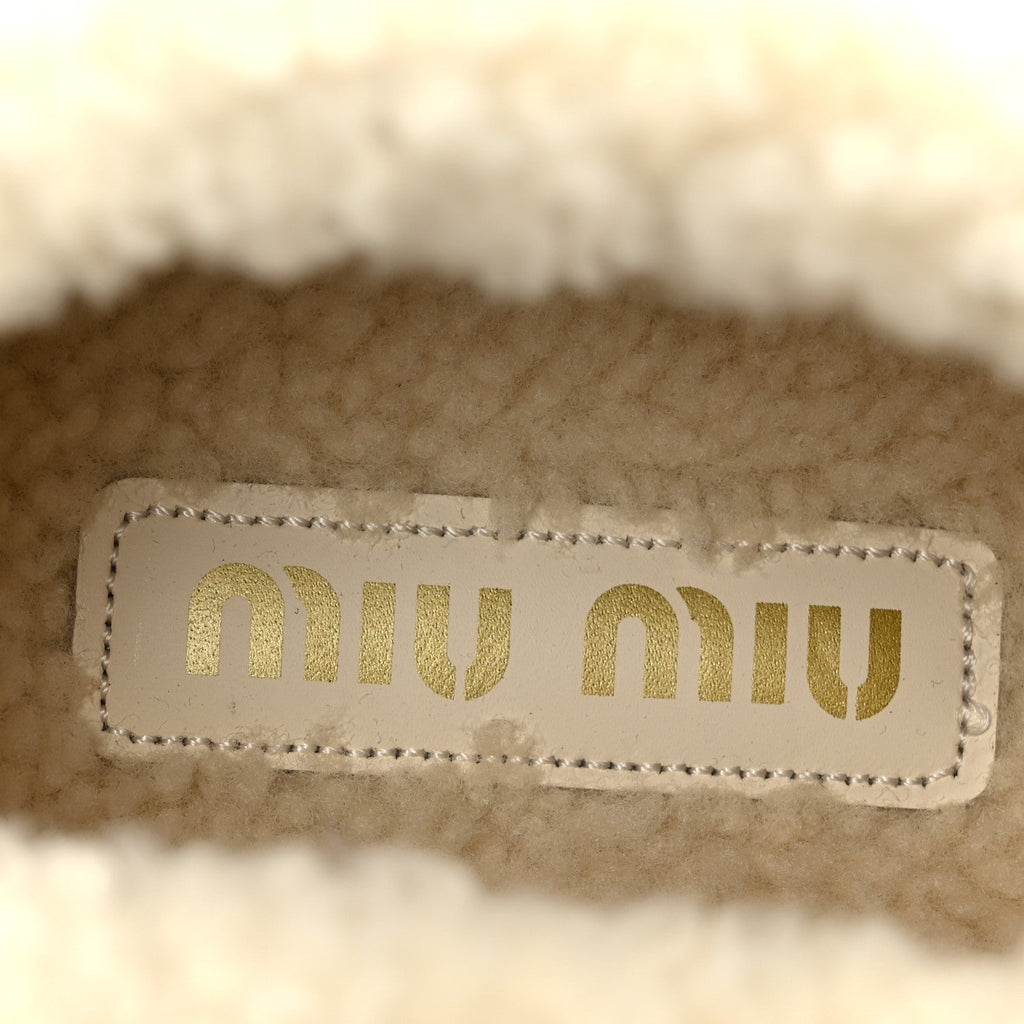 Shearling Suede Ankle Boots 40 Deserto