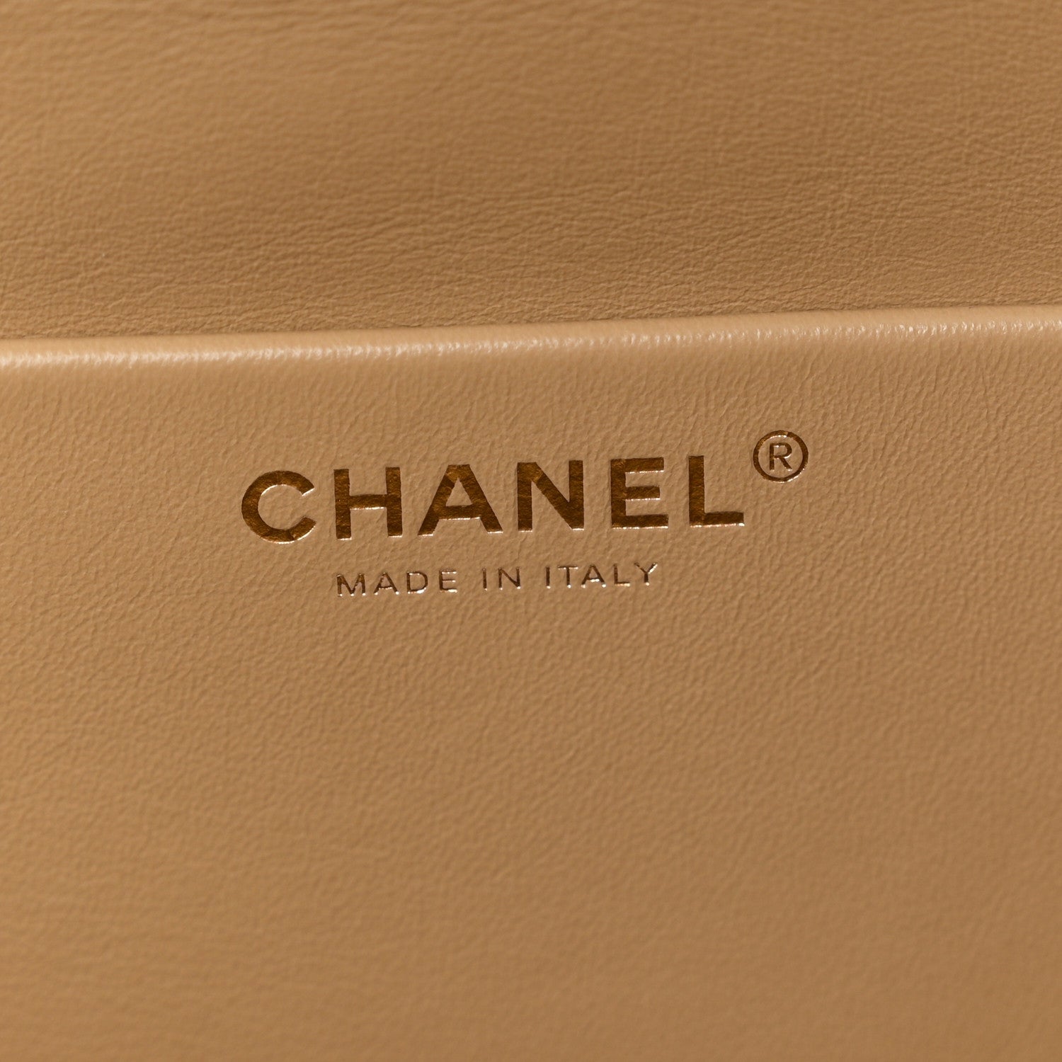 Suede Calfskin Souplissimo Maxi Flap Dark Beige
