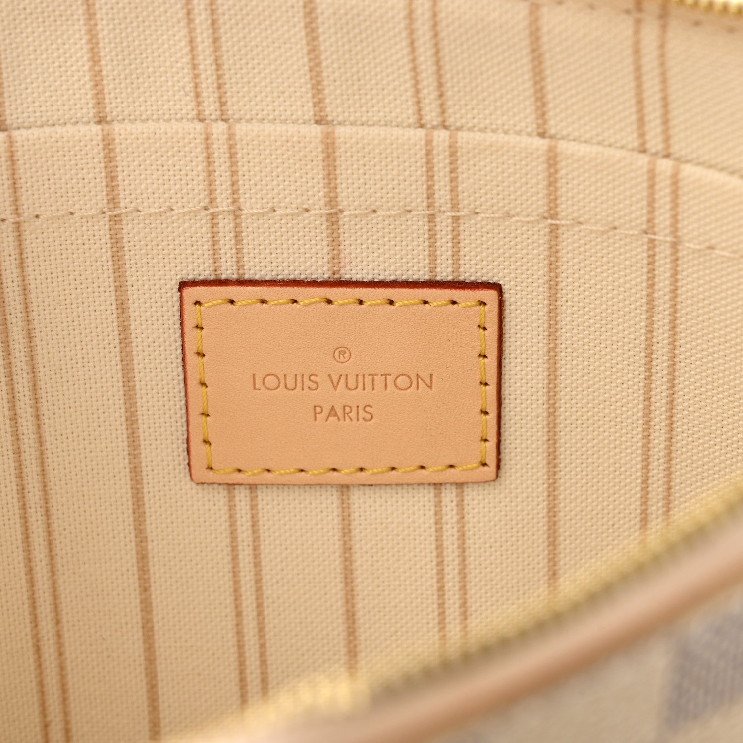 Damier Azur Neverfull MM GM Pochette