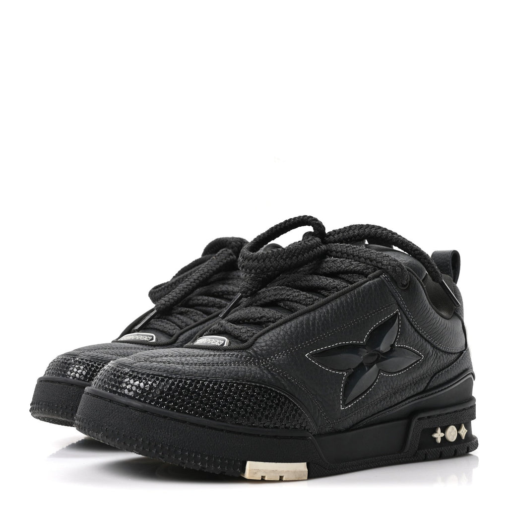 Mens LV Skate Sneakers 7.5 Black