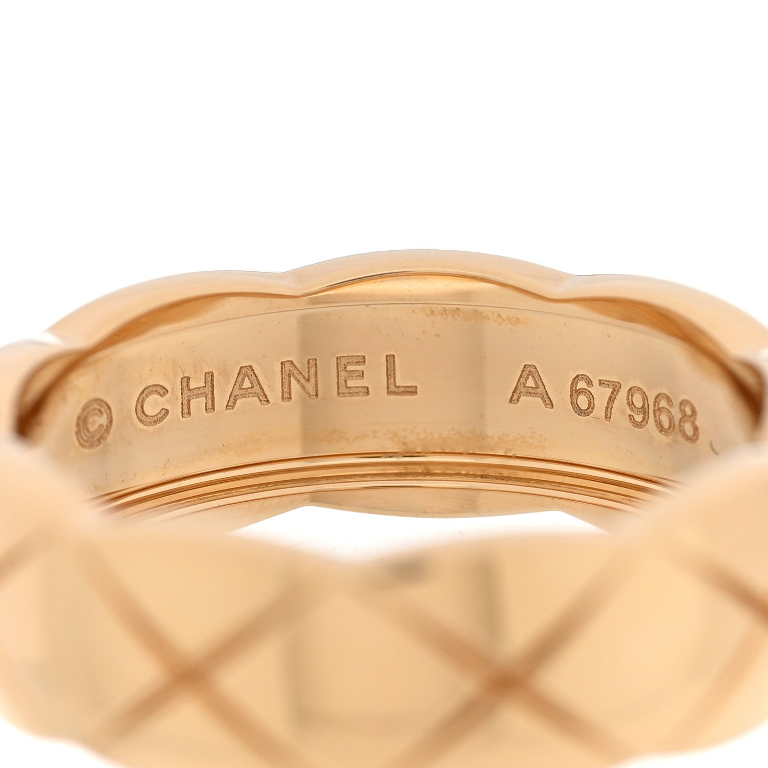 18K Yellow Gold Small Coco Crush Ring 55 7.25