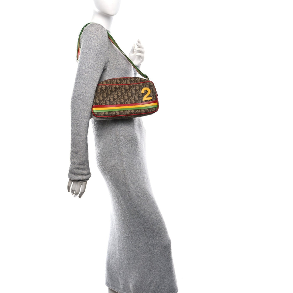 Monogram Rasta Messenger Bag Beige