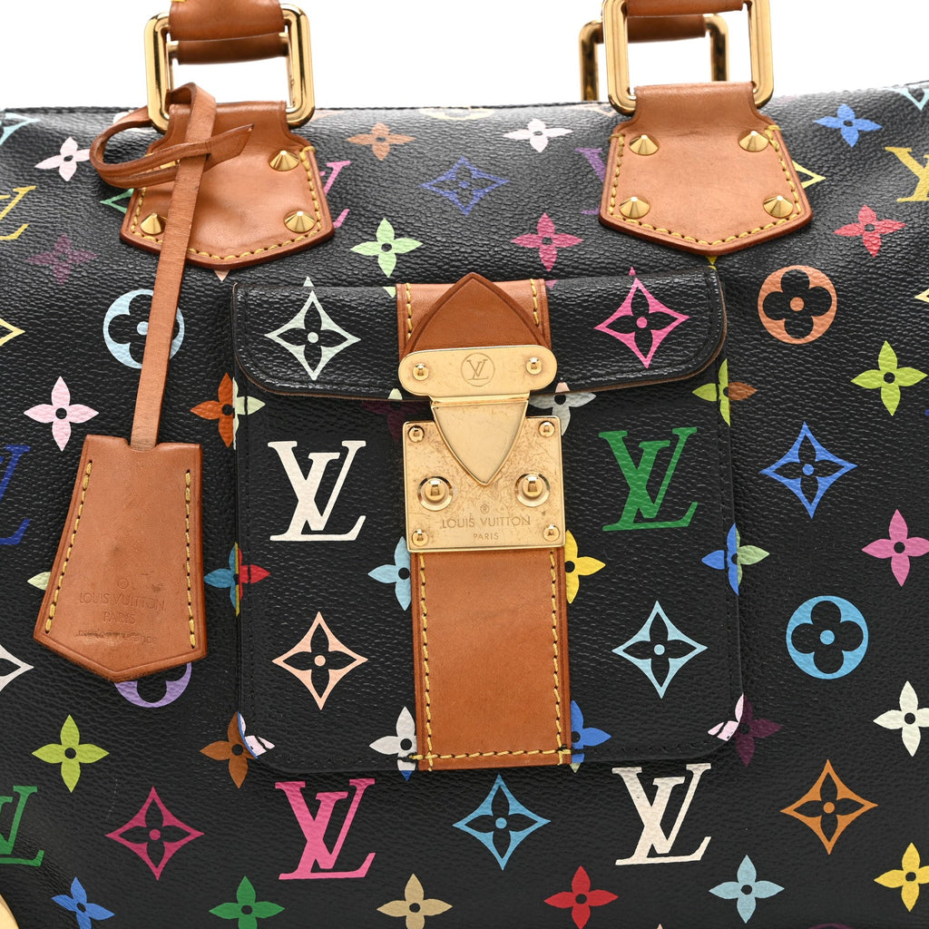 Monogram Multicolor Speedy 30 Black