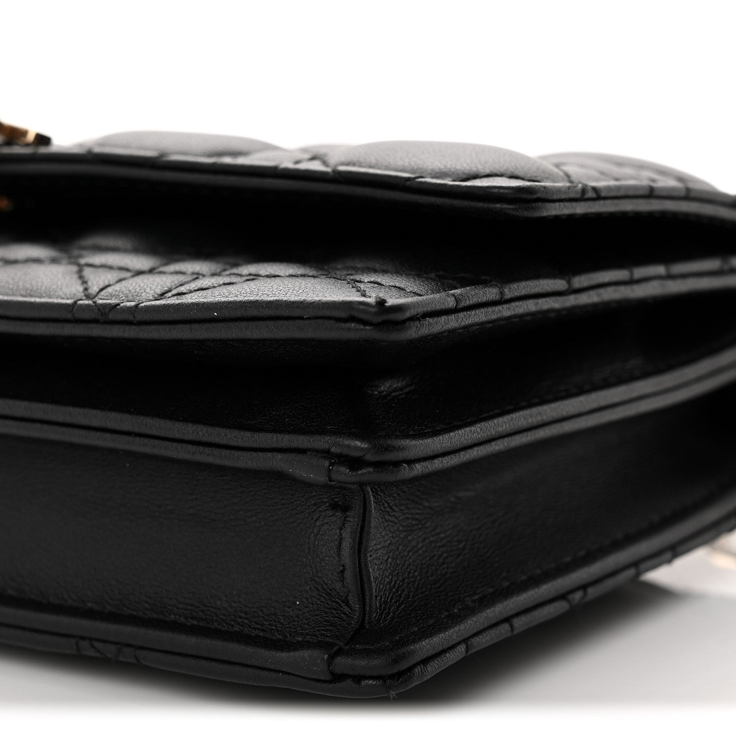 Lambskin Cannage Mini My Dior Bag Black