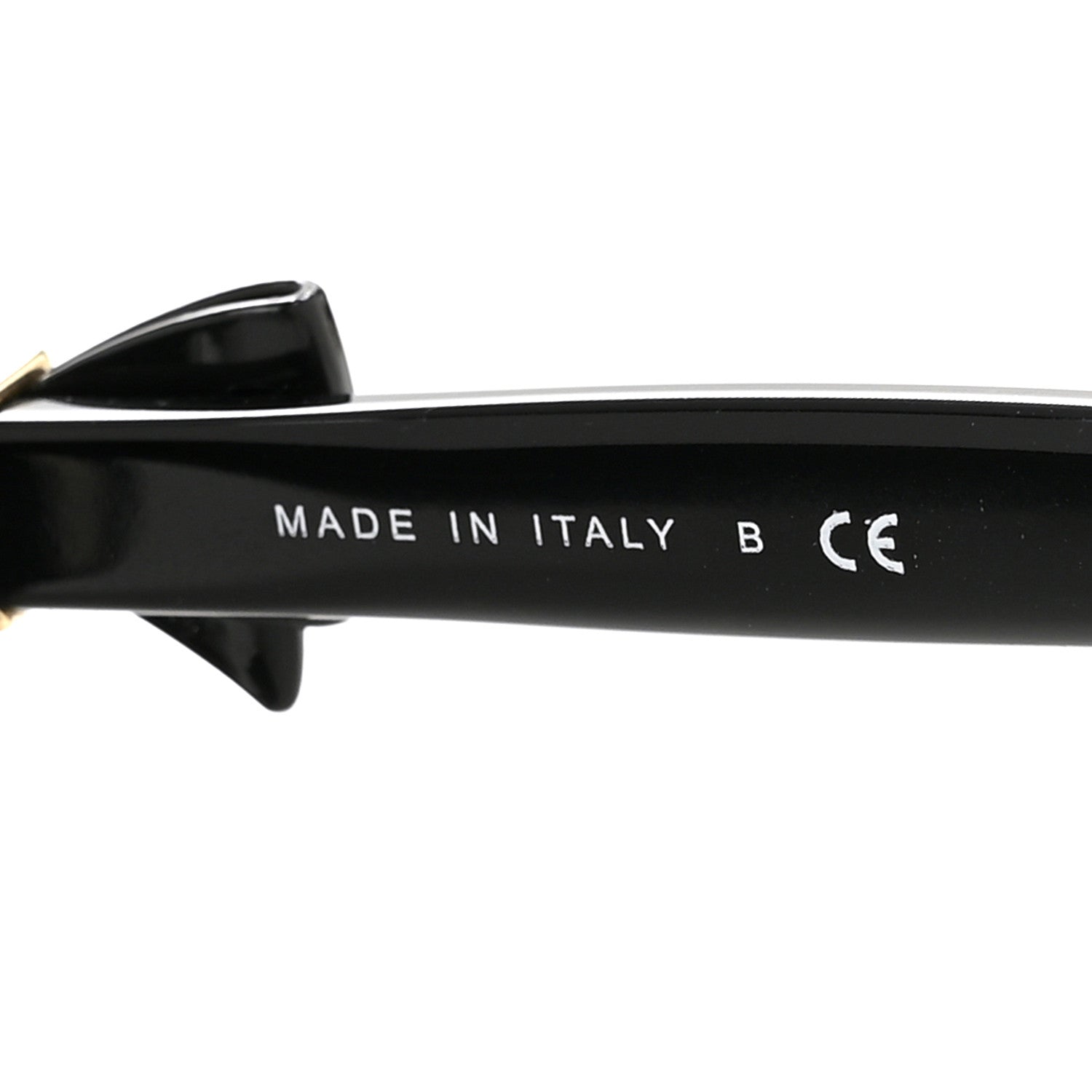 Acetate CC Bow Sunglasses 5171-A Black