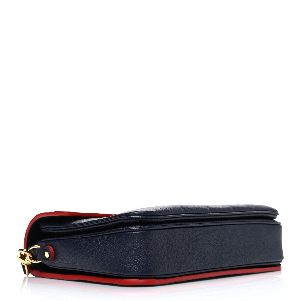 Empreinte Pochette Metis Marine Rouge
