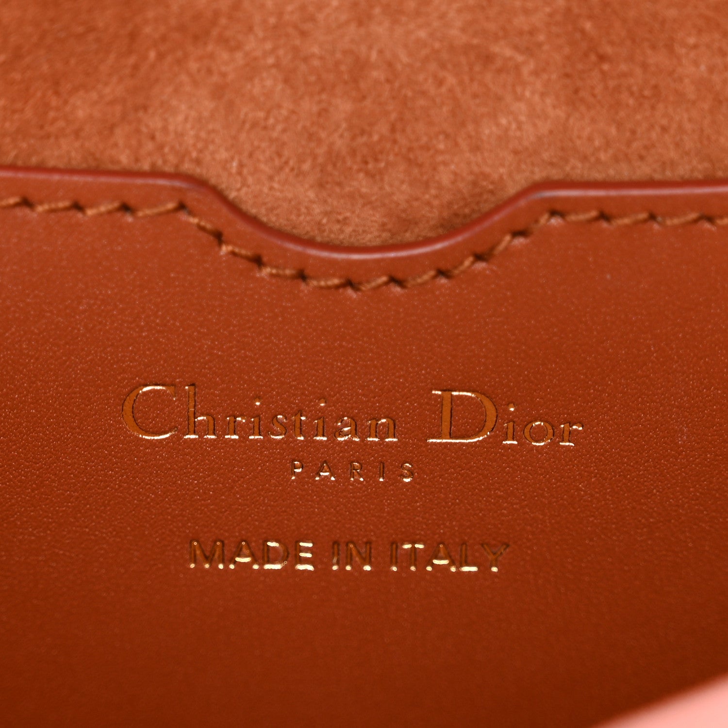 Box Calfskin Medium Bobby Flap Dark Tan
