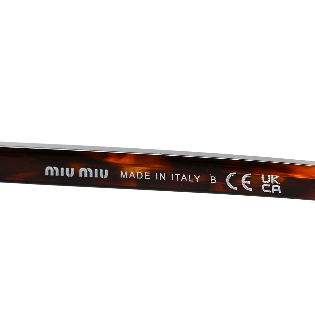 Acetate Rectangle Regard Sunglasses SMU11Z-F Camel Beige