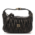 Nappa Matelasse Pouch Sand Coffee