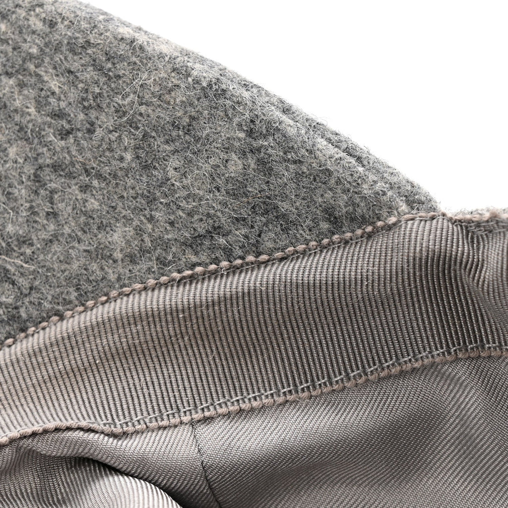 Wool Davis Varsity Hat 58 Gris Clair