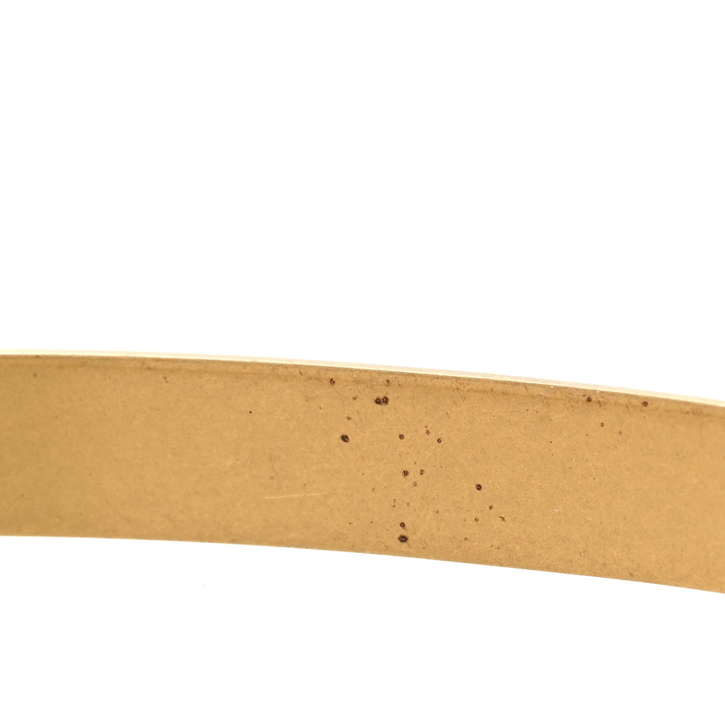 Metal Crystal Dio(r)evolution Bracelet Set Gold