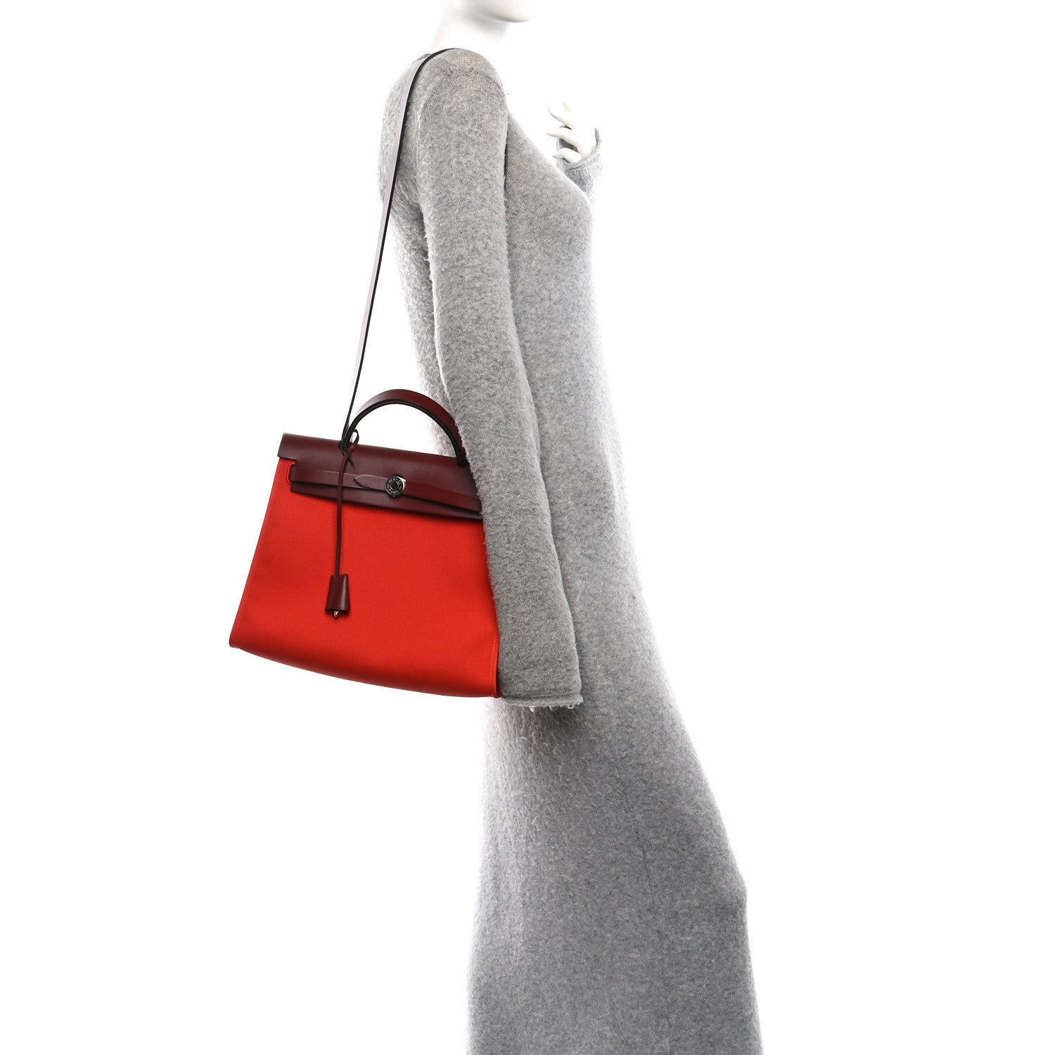 Vache Hunter Toile Herbag Zip 31 Capucine Rouge H