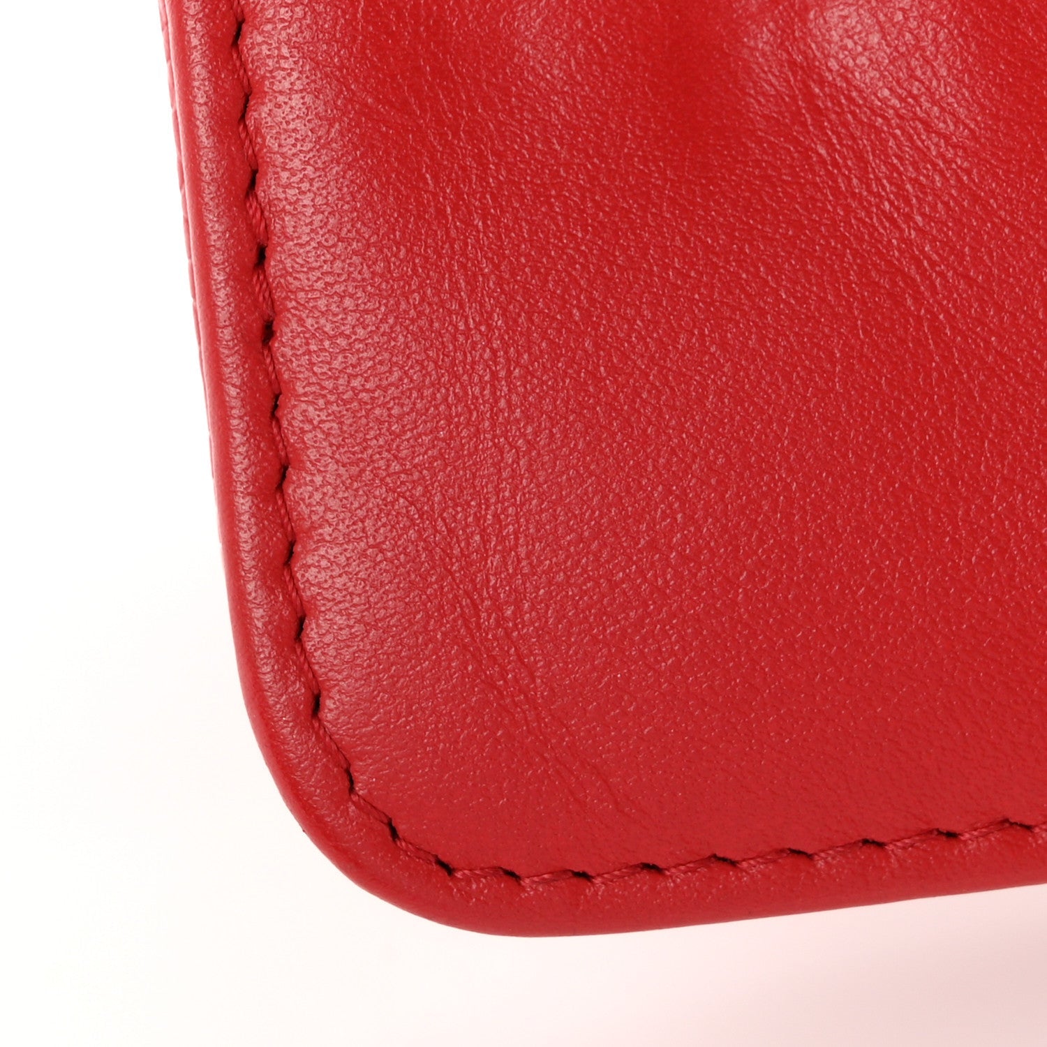 Caviar Quilted Boy Wallet On Chain WOC Red