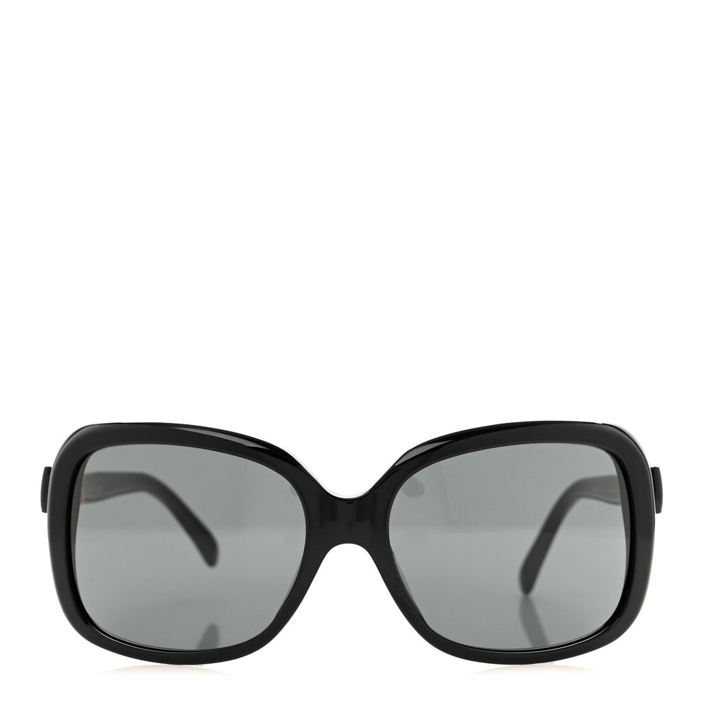 Acetate CC Bow Sunglasses 5171-A Black