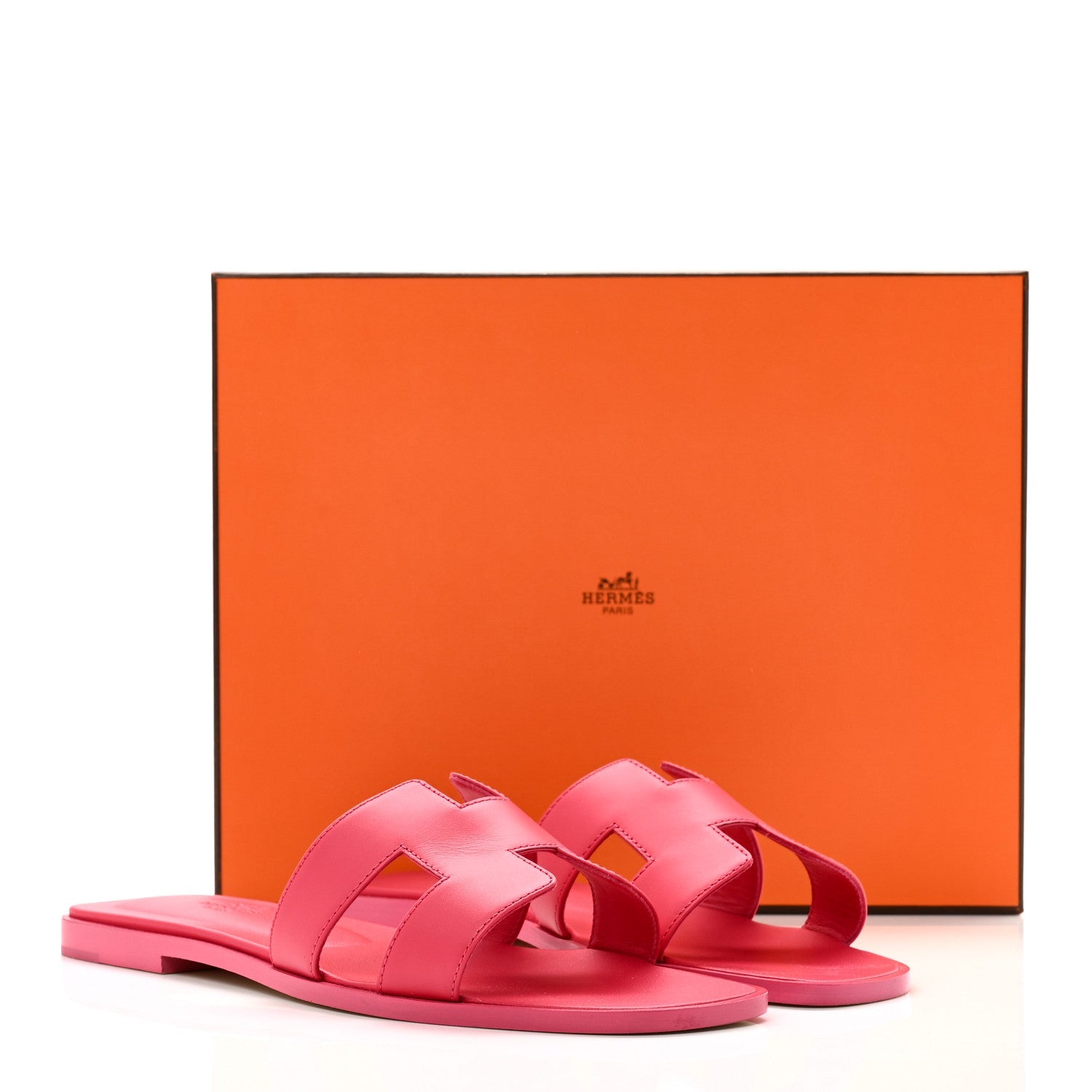 Calfskin Oran Sandals 39 Rose Mexico