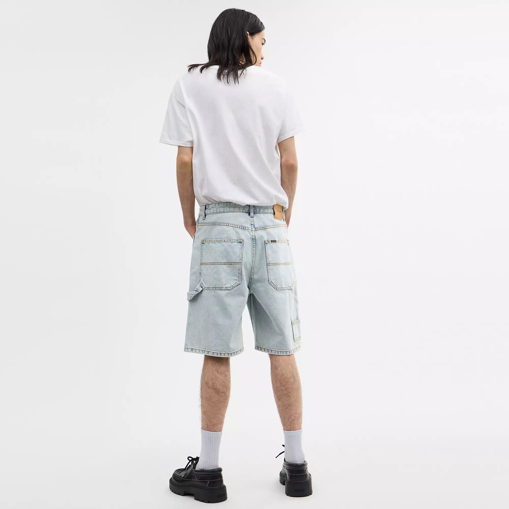 Coach Outlet Signature Denim Shorts