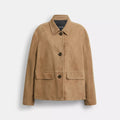 Coach Outlet Suede Coat
