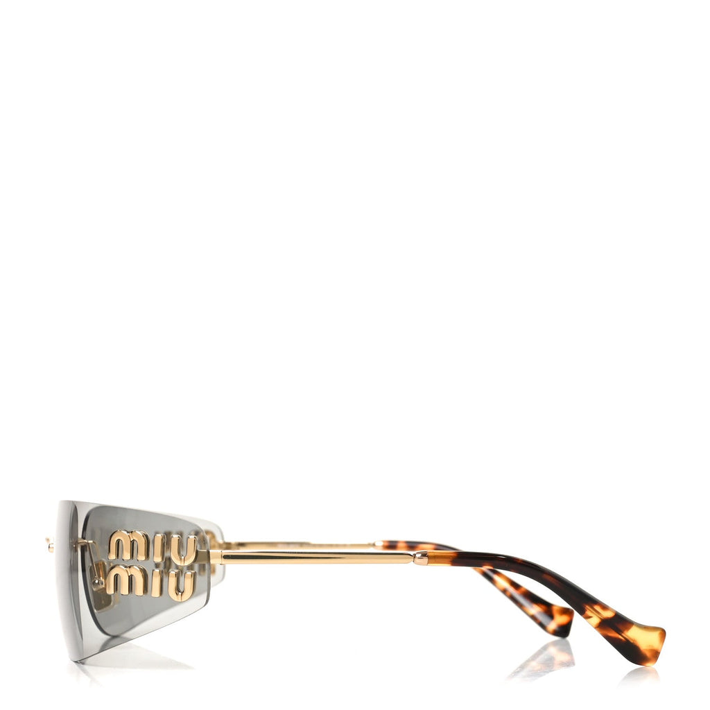 Metal Aube Sunglasses SMUA51 Gold Light Grey