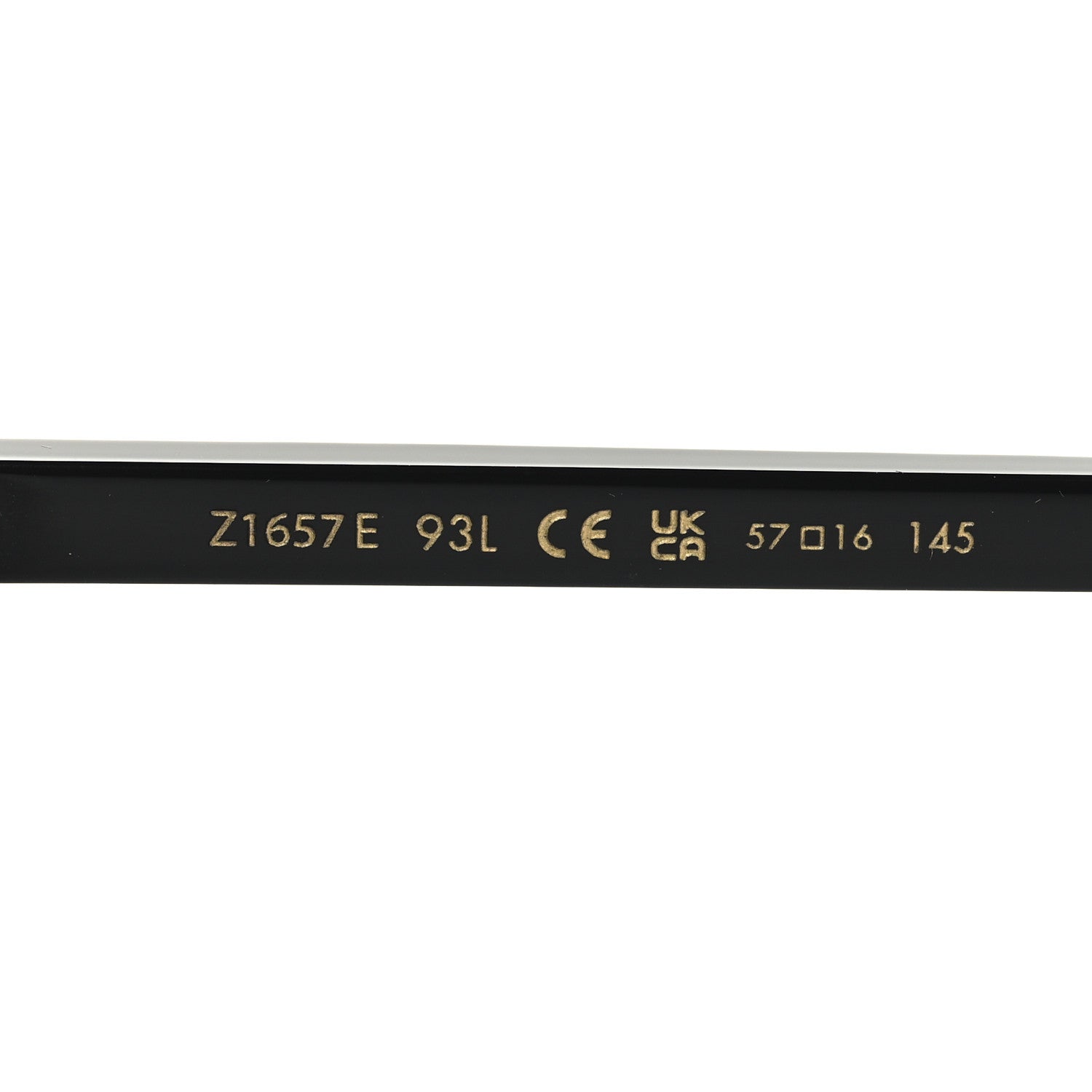Acetate My Monogram Light Cat Eye Sunglasses Z1657E Black