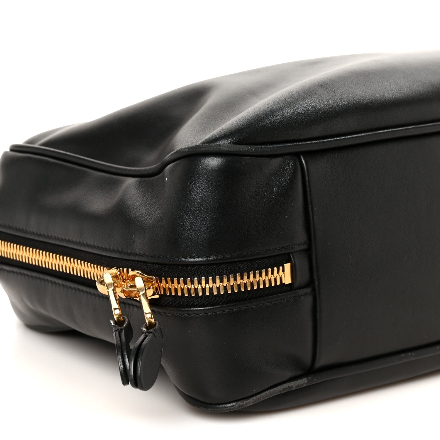 Soft Calf Softy Large Beau Top Handle Bag Black