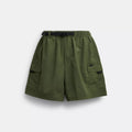 Coach Outlet Nylon Utility Short In Recycled Nylon