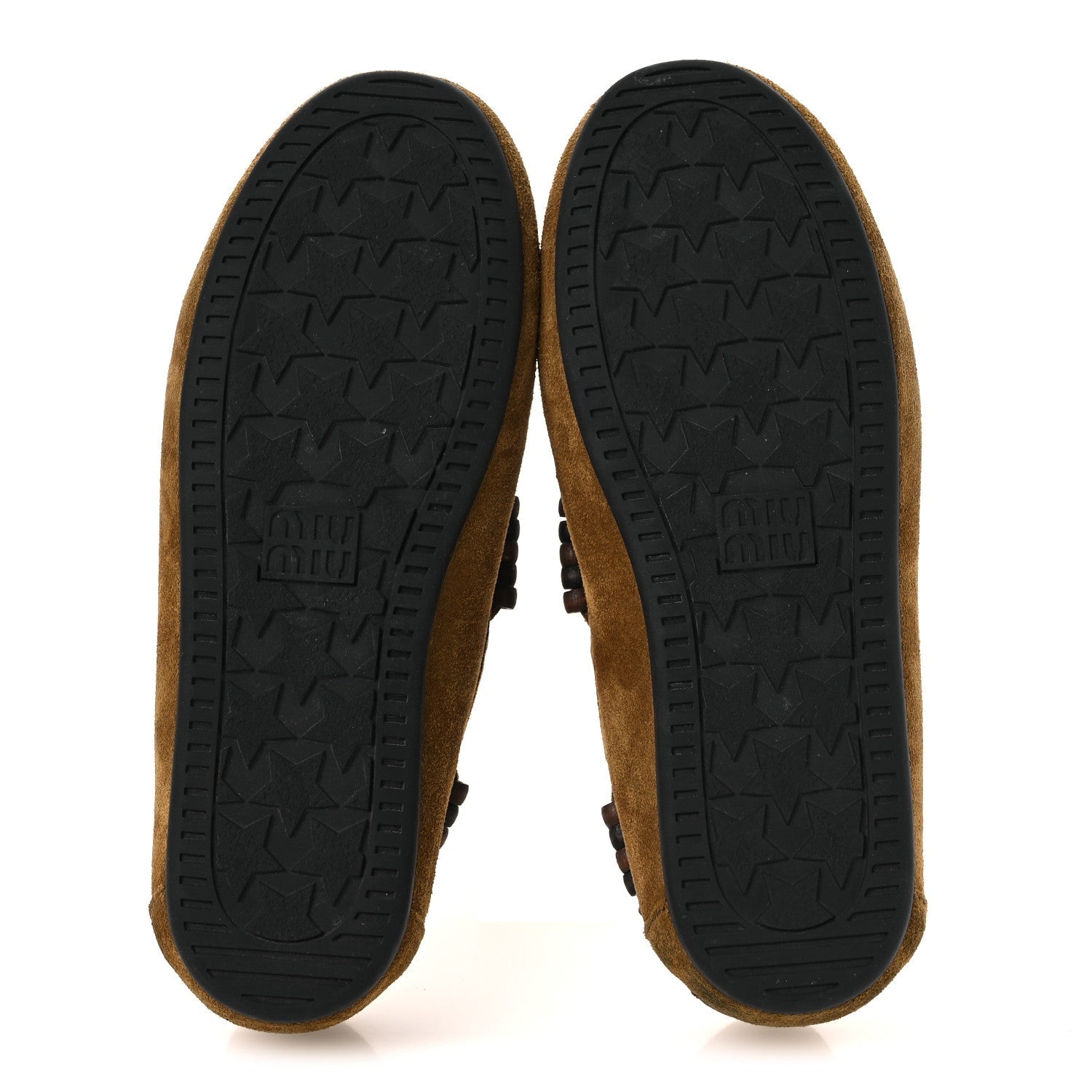 Suede Tassel Loafers 39 Olive Green