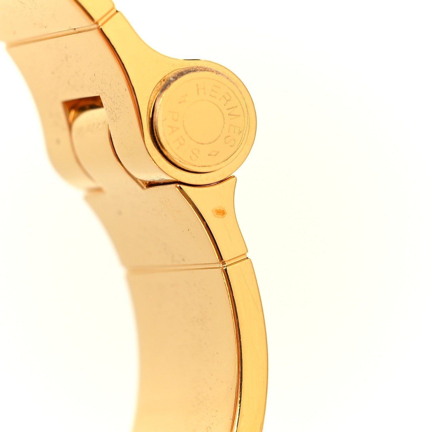 Enamel Printed Wide Hinged Bracelet S