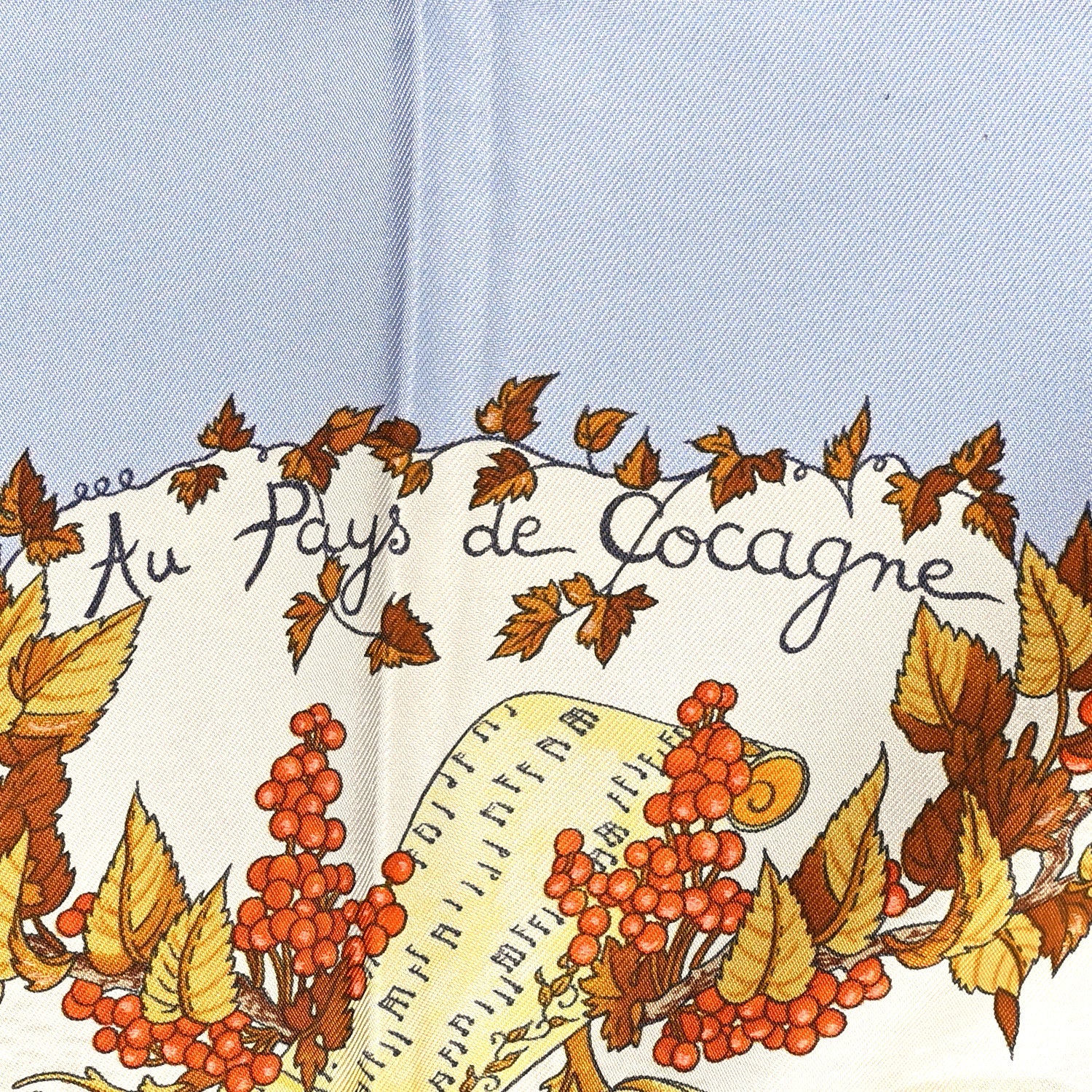 Silk Au Pays De Cocagne Scarf 90