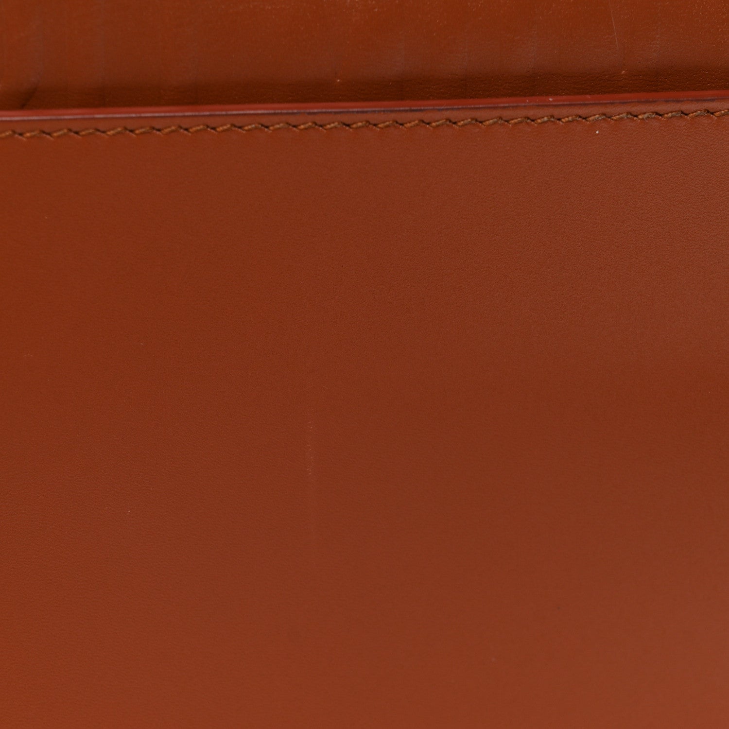 Box Calfskin Medium Bobby Flap Dark Tan