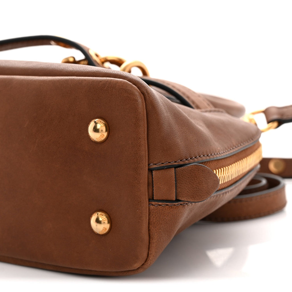 Nappa Aviator Small Aventure Bag Rovere