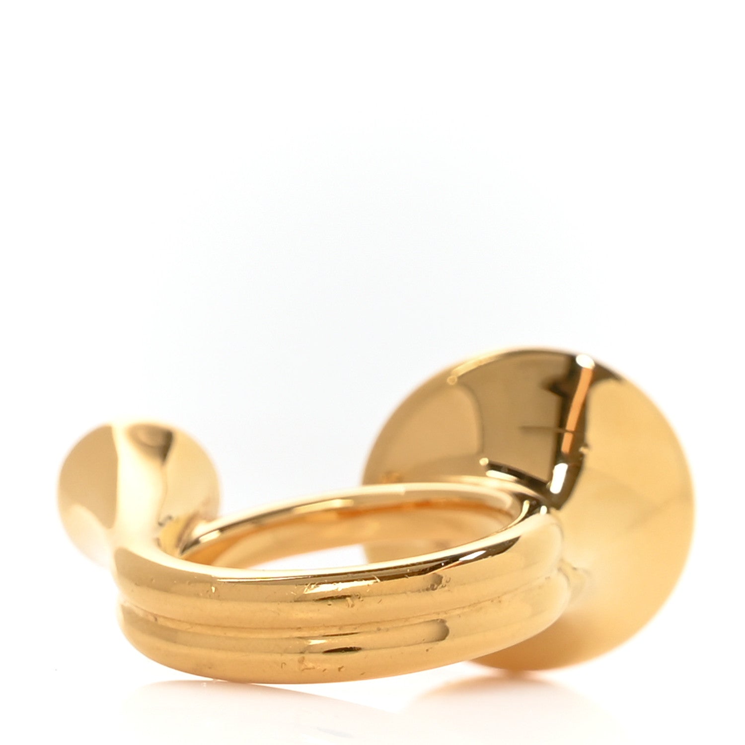 Metal Lizard Cor Ring M 54 7  Black