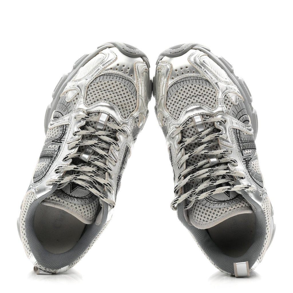 Technical Mesh Dior Chrono Sneakers 36 Silver