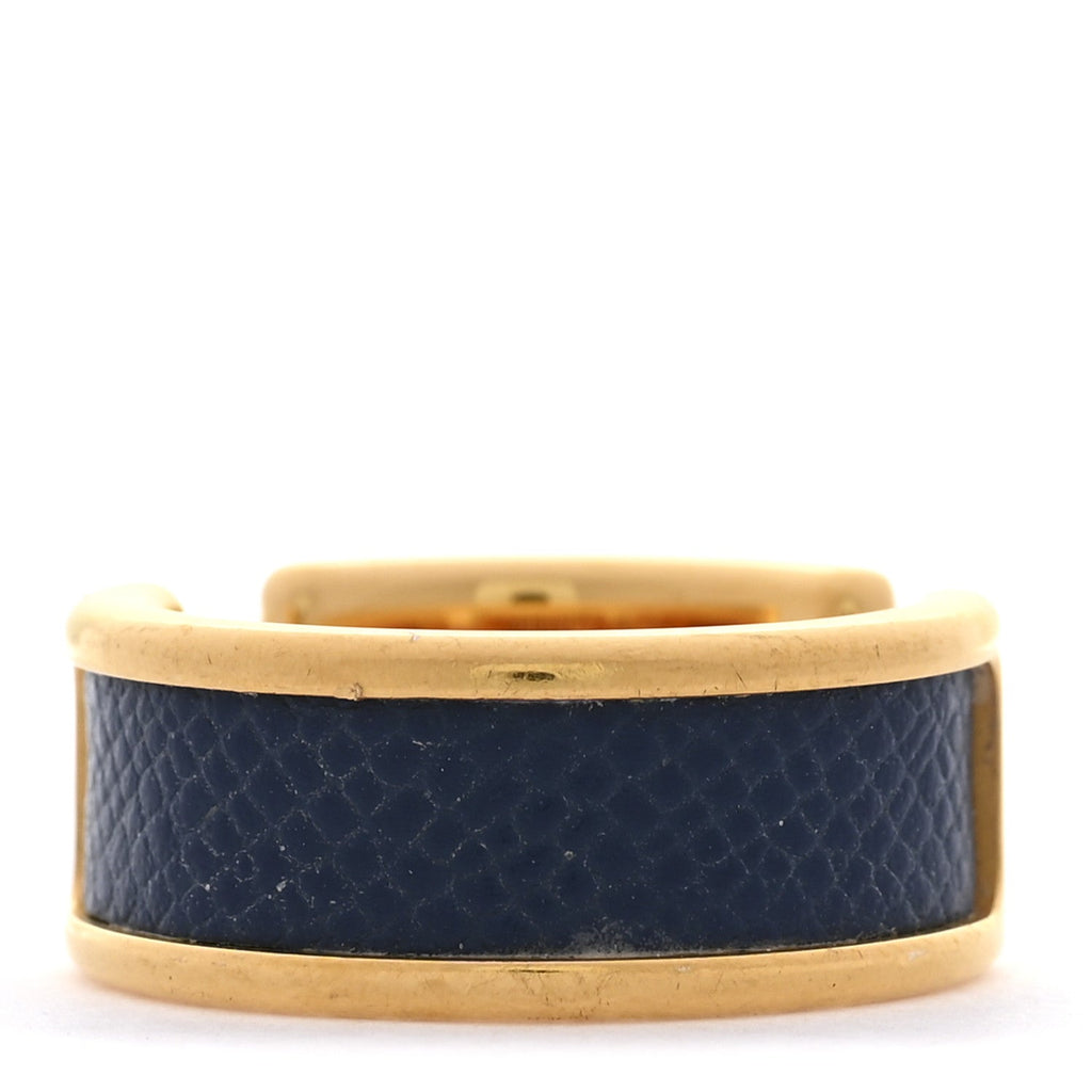 Madame Calfskin Olympe Ring M 55 7.25 Deep Bleu