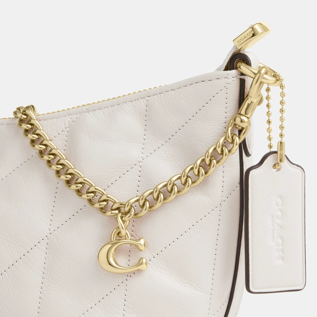 Coach Outlet Caitlin Shoulder Bag With Quilting And Charm