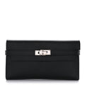 Epsom Kelly Longue Wallet Black