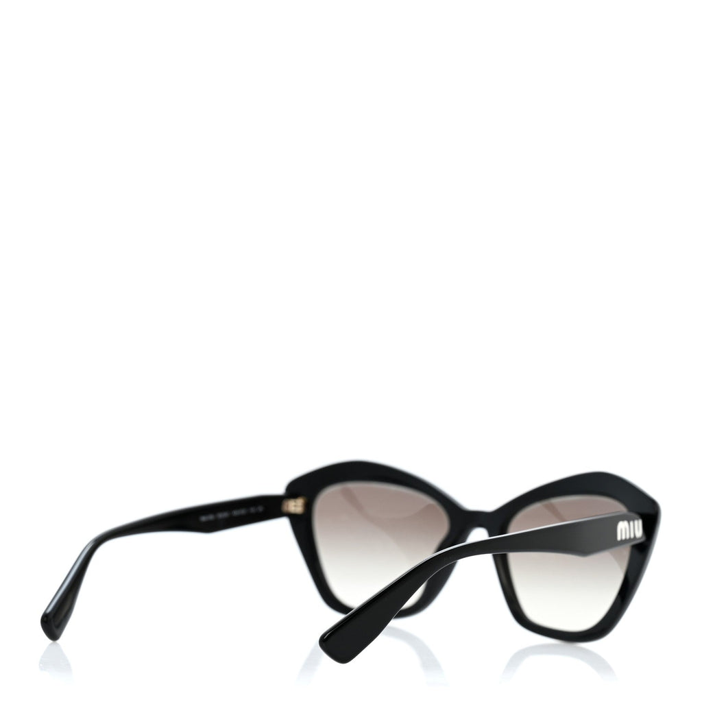 Acetate Cat Eye Sunglasses SMU 05U Black