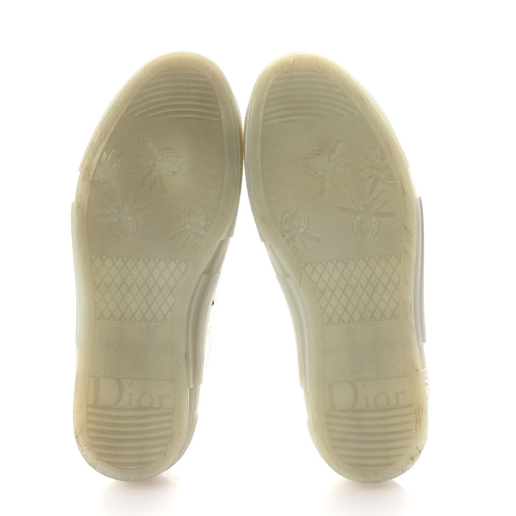 PVC Oblique Embossed Womens B23 Low Top Sneakers 37 White