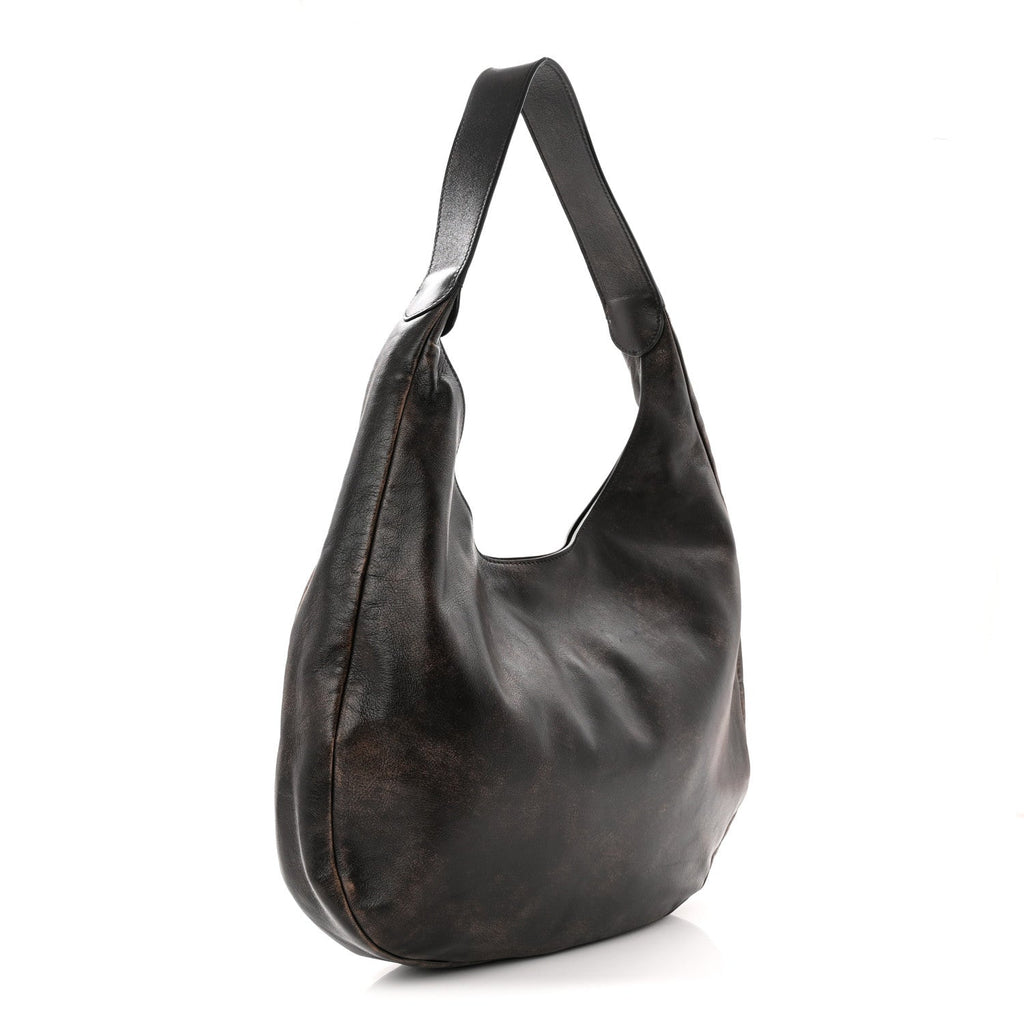 Nappa Old Hobo Bag Caffe