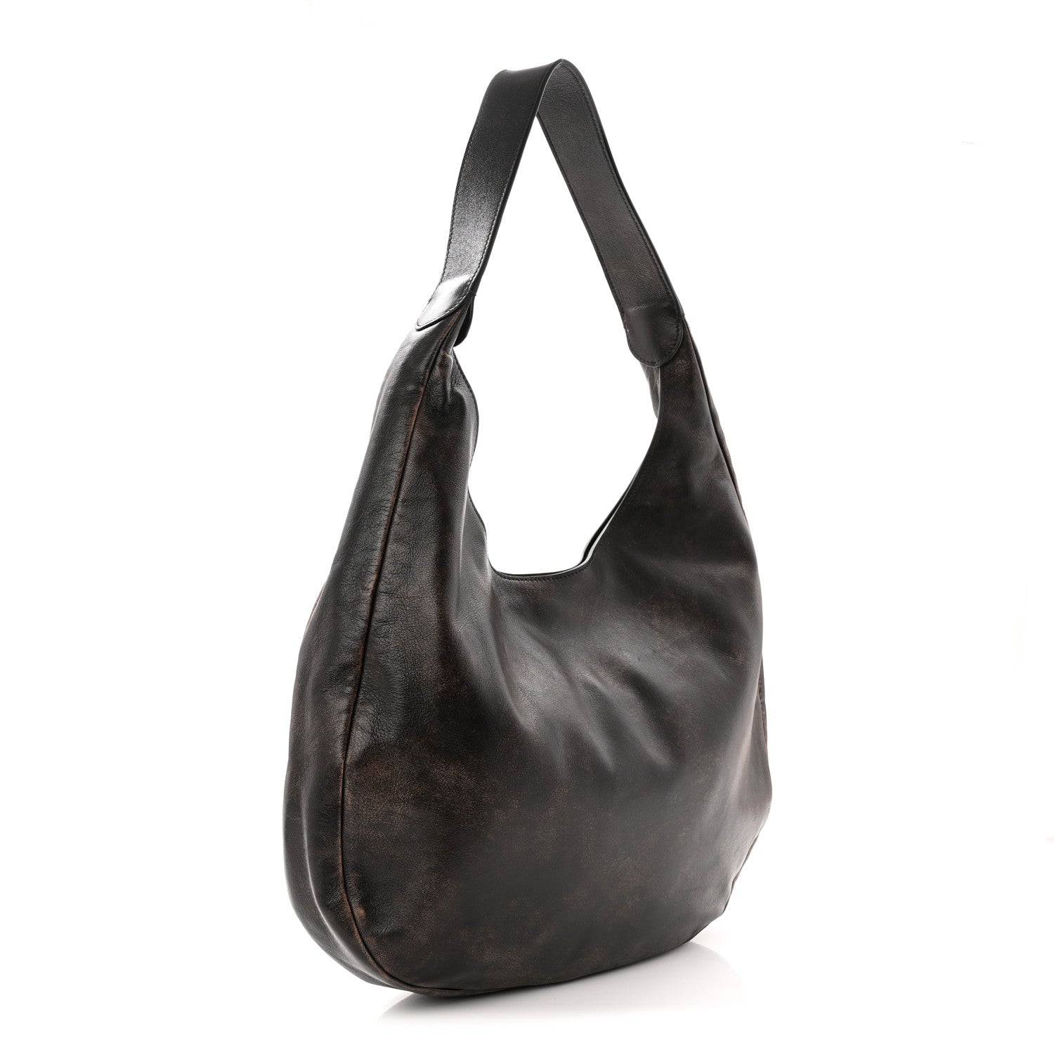 Nappa Old Hobo Bag Caffe