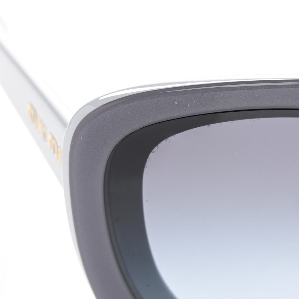 Acetate Cat Eye Sunglasses SMU06X-A Light Blue