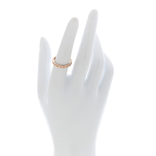 18K Beige Gold Mini Coco Crush Ring 54 7