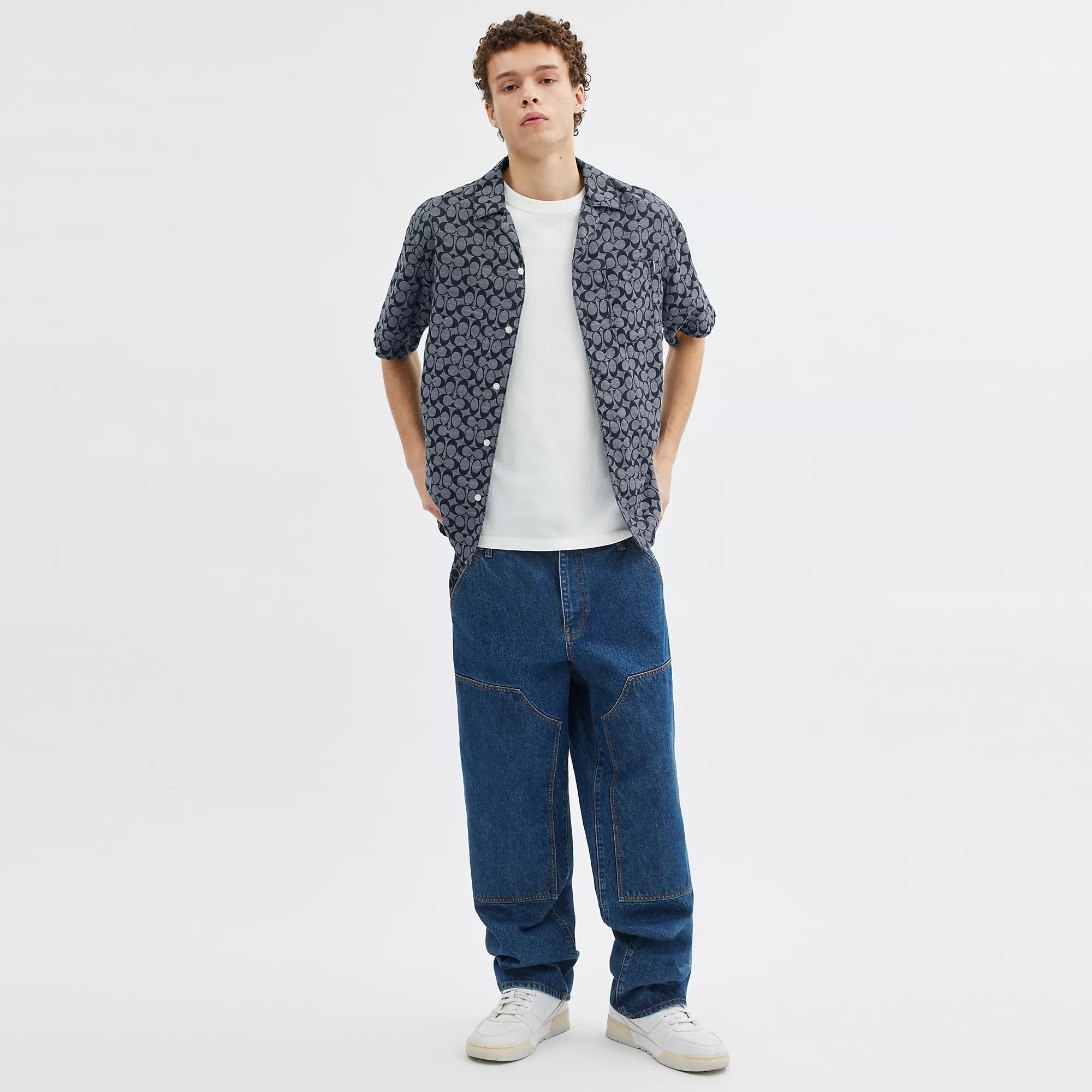 Coach Outlet Signature Camp Shirt