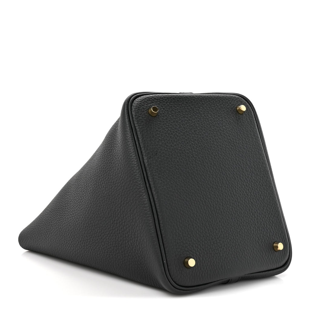 Taurillon Clemence Picotin Lock 22 MM Black